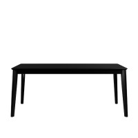 Manhattan Comfort 1027651 Tudor 70.86 Dining Table  in Black